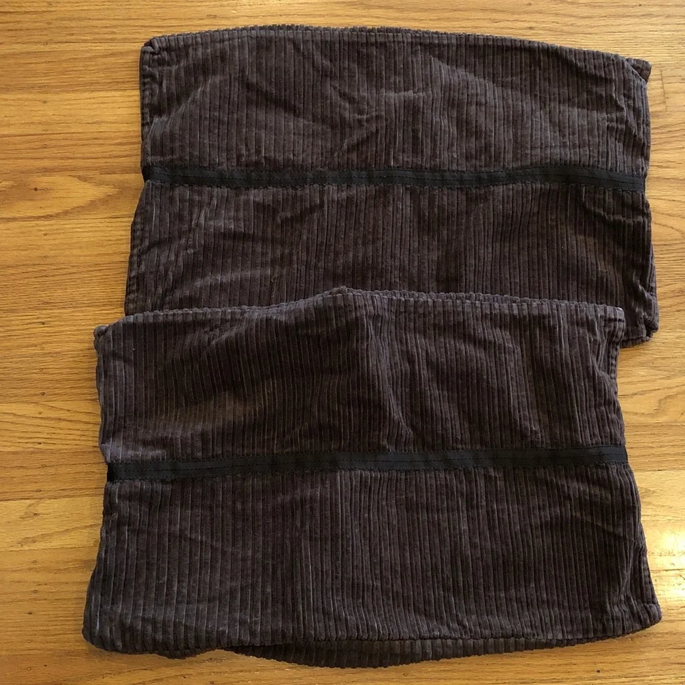 Brown Corduroy Pillow Cover Set